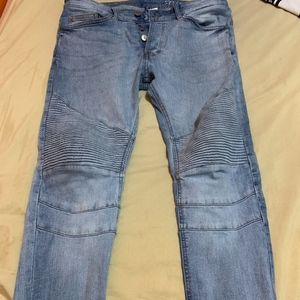 Negotiable H&M Skinny Biker Ribbed Jeans